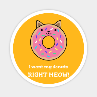 kitty donut Magnet
